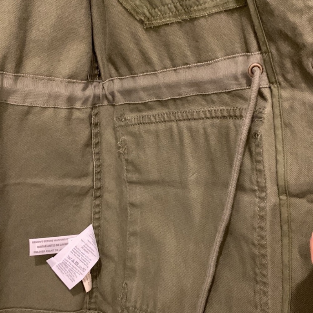 Madewell Dispatch Army Green Utility Safari Jacket Size S - Picture 7 of 8